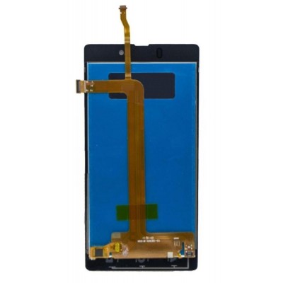 Lcd With Touch Screen For Lyf Wind 7 Black By - Maxbhi Com