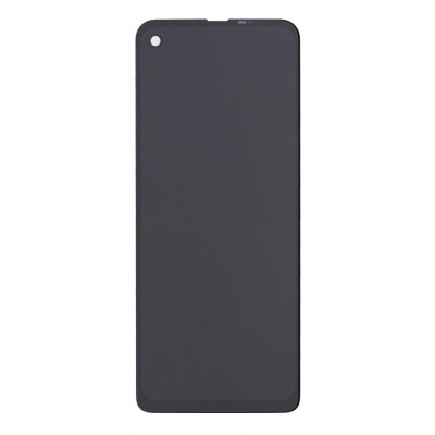 Lcd With Touch Screen For Motorola One Vision Black By - Maxbhi Com