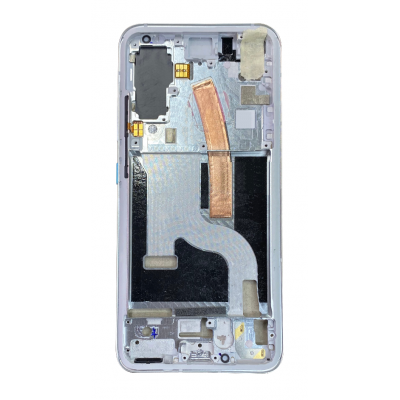 Lcd Frame Middle Chassis For Asus Zenfone 8 Silver By - Maxbhi Com