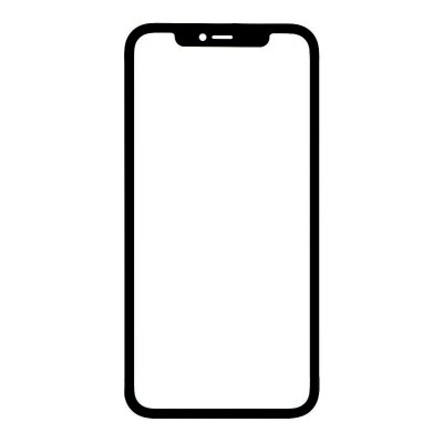 Replacement Front Glass For Apple Iphone 11 White By - Maxbhi Com