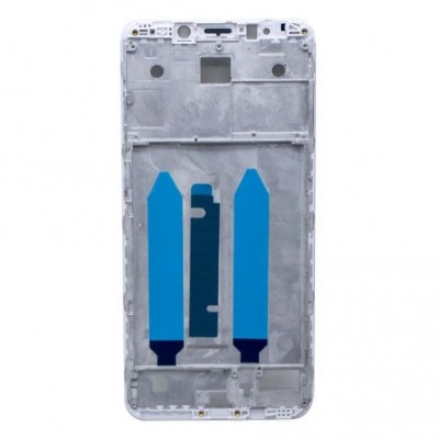 Lcd Frame Middle Chassis For Xiaomi Redmi Note 5 White By - Maxbhi Com