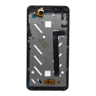 Lcd With Touch Screen For Intex Aqua Lions E3 Black By - Maxbhi Com