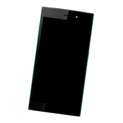 Lcd Frame Middle Chassis For Wiko Highway Star 4g Green By - Maxbhi Com