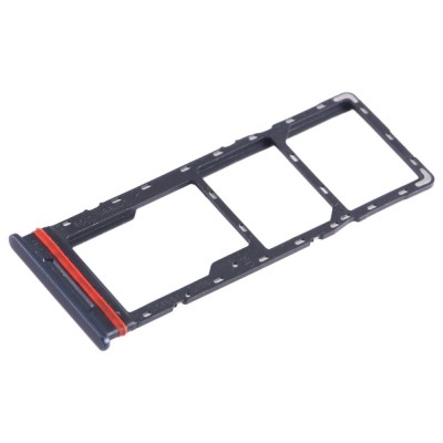 Sim Card Holder Tray For Tecno Camon 18 Black - Maxbhi Com