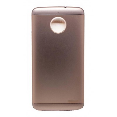 Back Panel Cover For Moto E4 Gold - Maxbhi Com