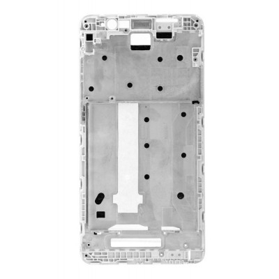 Lcd Frame Middle Chassis For Xiaomi Mi Note 3 White By - Maxbhi Com