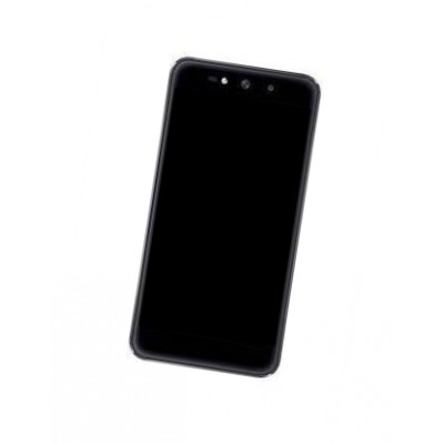 Lcd Frame Middle Chassis For Blu Grand X Grey By - Maxbhi Com