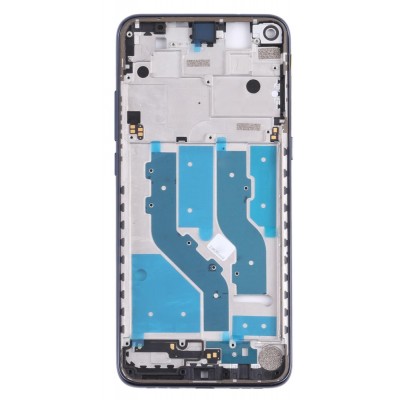 Lcd Frame Middle Chassis For Tcl 10l Black By - Maxbhi Com