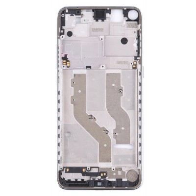 Lcd Frame Middle Chassis For Tcl 10l White By - Maxbhi Com