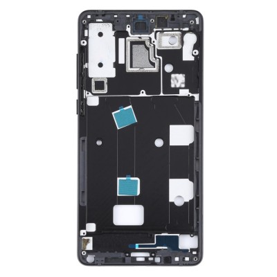 Lcd Frame Middle Chassis For Xiaomi Mi Mix 2s Black By - Maxbhi Com