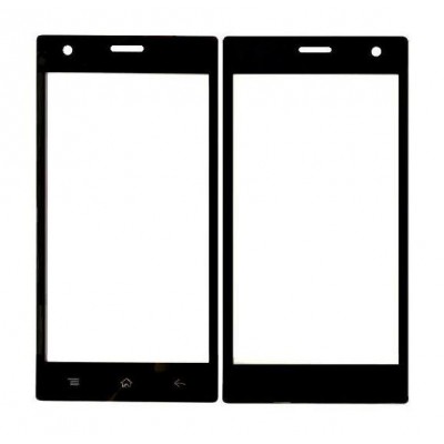 Replacement Front Glass For Itel It1506 Black By - Maxbhi Com
