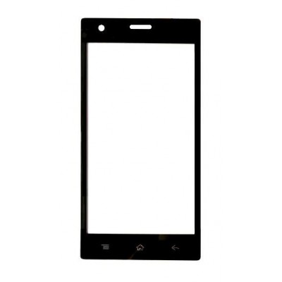 Replacement Front Glass For Itel It1506 Black By - Maxbhi Com