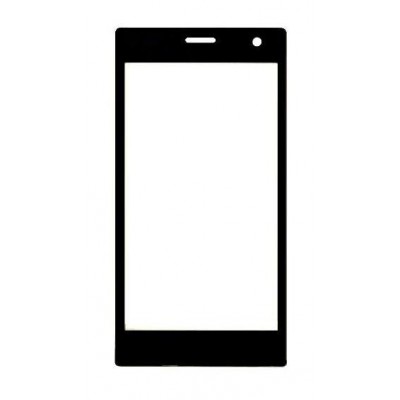 Replacement Front Glass For Itel It1506 Black By - Maxbhi Com