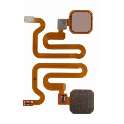 Fingerprint Sensor Flex Cable For Vivo Y79 Gold By - Maxbhi Com