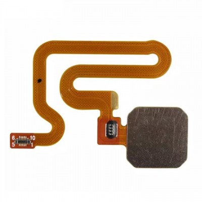 Fingerprint Sensor Flex Cable For Vivo Y79 White By - Maxbhi Com