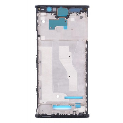 Lcd Frame Middle Chassis For Sony Xperia Xa2 Plus Black By - Maxbhi Com