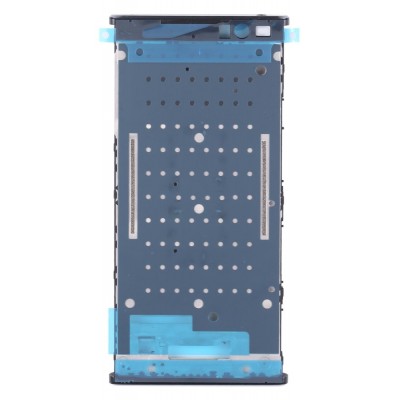 Lcd Frame Middle Chassis For Sony Xperia Xa2 Plus Black By - Maxbhi Com
