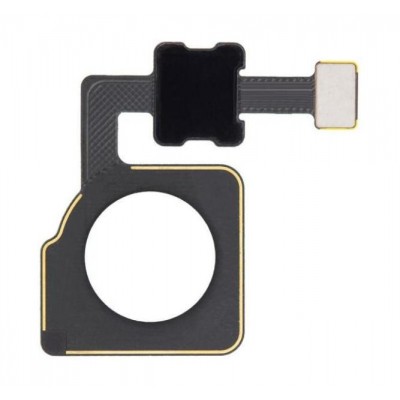 Fingerprint Sensor Flex Cable for Google Pixel 2 XL White by Maxbhi.com