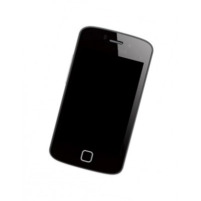 Lcd Frame Middle Chassis For Celkon I4 Black By - Maxbhi Com