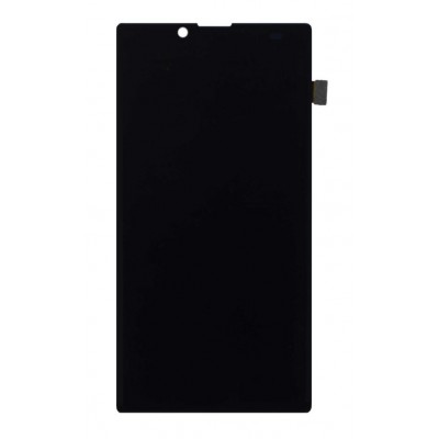 Lcd With Touch Screen For Yu Yuphoria White Gold By - Maxbhi Com