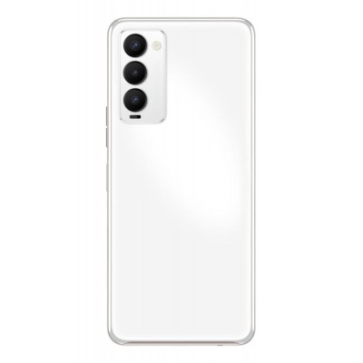 Full Body Housing For Tecno Camon 18 White - Maxbhi Com