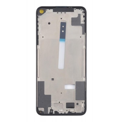 Lcd Frame Middle Chassis For Vivo Y51s Black By - Maxbhi Com
