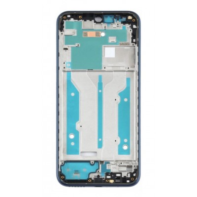 Lcd Frame Middle Chassis For Motorola Moto E 2020 Blue By - Maxbhi Com