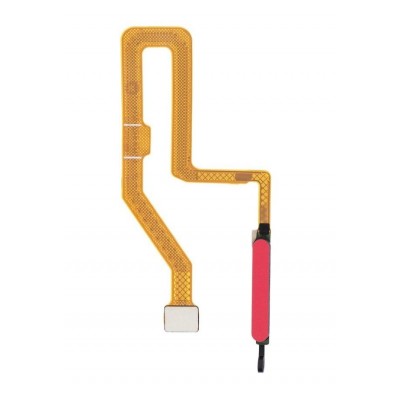 Fingerprint Sensor Flex Cable For Lg K52 Black By - Maxbhi Com
