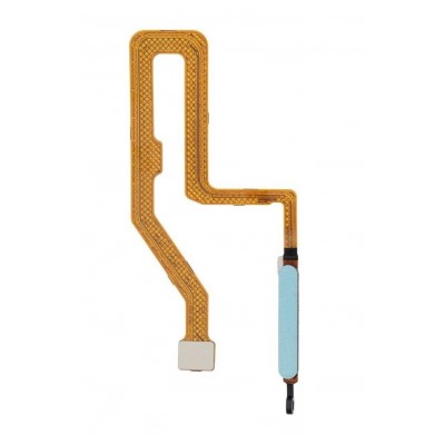Fingerprint Sensor Flex Cable For Lg K52 Blue By - Maxbhi Com