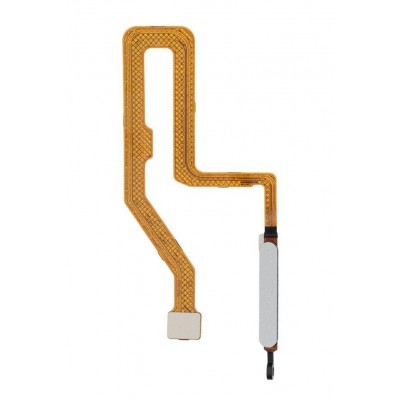 Fingerprint Sensor Flex Cable For Lg K52 White By - Maxbhi Com