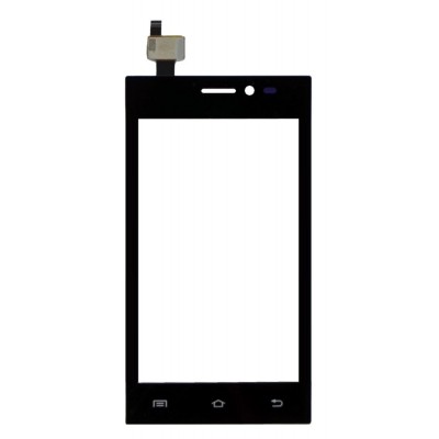 Touch Screen Digitizer For Intex Aqua Y2 Plus Black By - Maxbhi Com