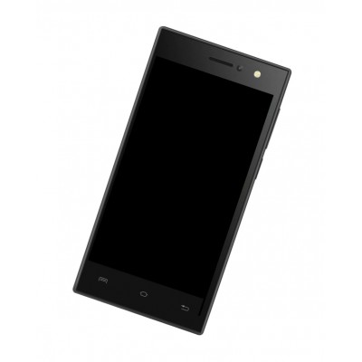 Lcd Frame Middle Chassis For Lava A76 Black By - Maxbhi Com