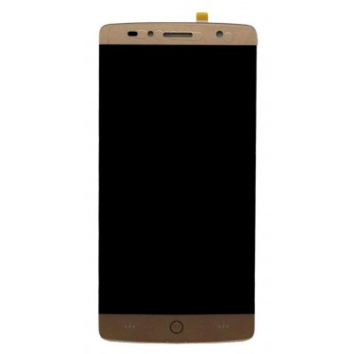 Lcd With Touch Screen For Intex Elyte1 Champagne By - Maxbhi Com