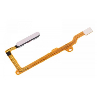 Fingerprint Sensor Flex Cable For Honor X10 Max 5g White By - Maxbhi Com