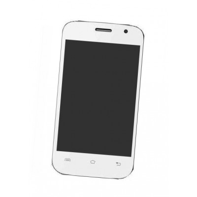 Lcd Frame Middle Chassis For Mtech Opal Pro Grey By - Maxbhi Com
