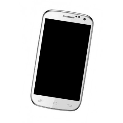 Lcd Frame Middle Chassis For Spice Mi450 Smartflo Ivory White By - Maxbhi Com