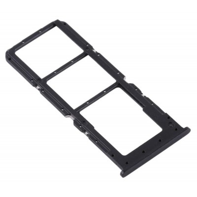 Sim Card Holder Tray For Oppo A32 Black - Maxbhi Com