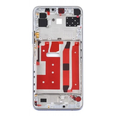 Lcd Frame Middle Chassis For Huawei Nova 7 Se 5g Youth White By - Maxbhi Com