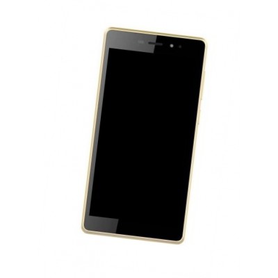 Lcd Frame Middle Chassis For Centric P1 Plus White By - Maxbhi Com