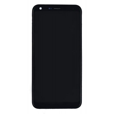 Lcd With Touch Screen For Lg Q7 Plus White By - Maxbhi Com