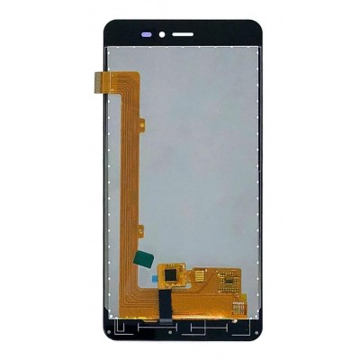 Lcd With Touch Screen For Gionee P5w Black By - Maxbhi Com