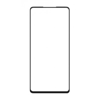 Replacement Front Glass For Samsung Galaxy A72 Black By - Maxbhi Com