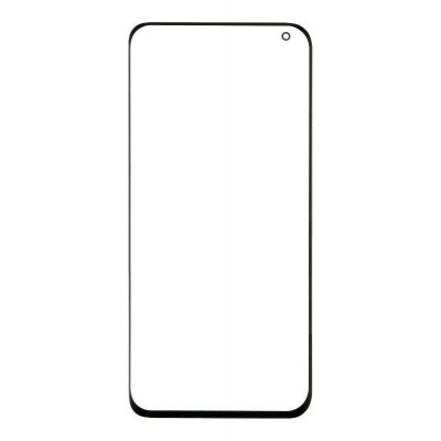 Replacement Front Glass For Xiaomi Mi 10 5g Grey By - Maxbhi Com
