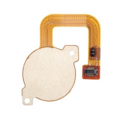 Fingerprint Sensor Flex Cable For Motorola Moto E5 Play White By - Maxbhi Com