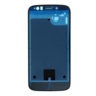 Lcd Frame Middle Chassis For Motorola Moto E5 Play Blue By - Maxbhi Com