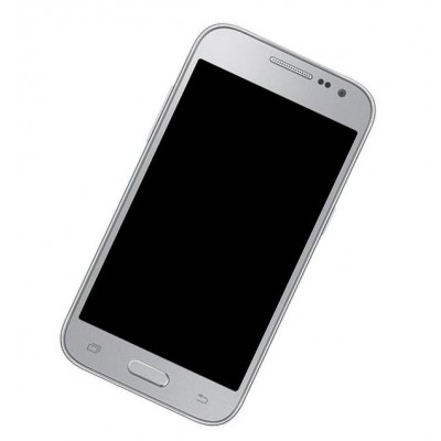 Lcd Frame Middle Chassis For Samsung Galaxy Core Prime 4g Dual Sim White By - Maxbhi Com