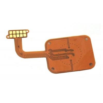 Fingerprint Sensor Flex Cable For Lg K31 Silver By - Maxbhi Com
