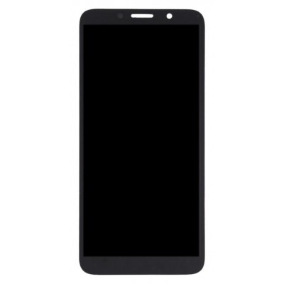 Lcd With Touch Screen For Motorola Moto E6 Play Black By - Maxbhi Com