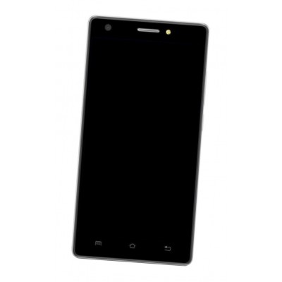 Lcd Frame Middle Chassis For Lava Pixel V2 Plus Black By - Maxbhi Com