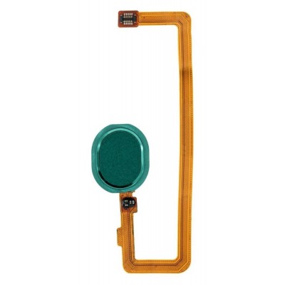 Fingerprint Sensor Flex Cable For Samsung Galaxy A10s Green By - Maxbhi Com